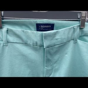 OLD NAVY NWT light teal slacks.